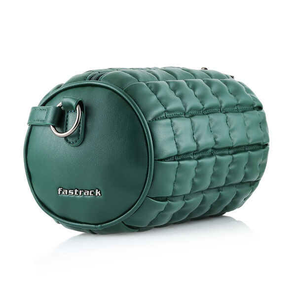 Green QUILTED SLING BAG - image number 2