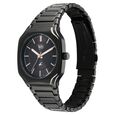 Vyb Maverick By Fastrack Quartz Analog Black Dial Metal Strap Watch For Guys - image number 3