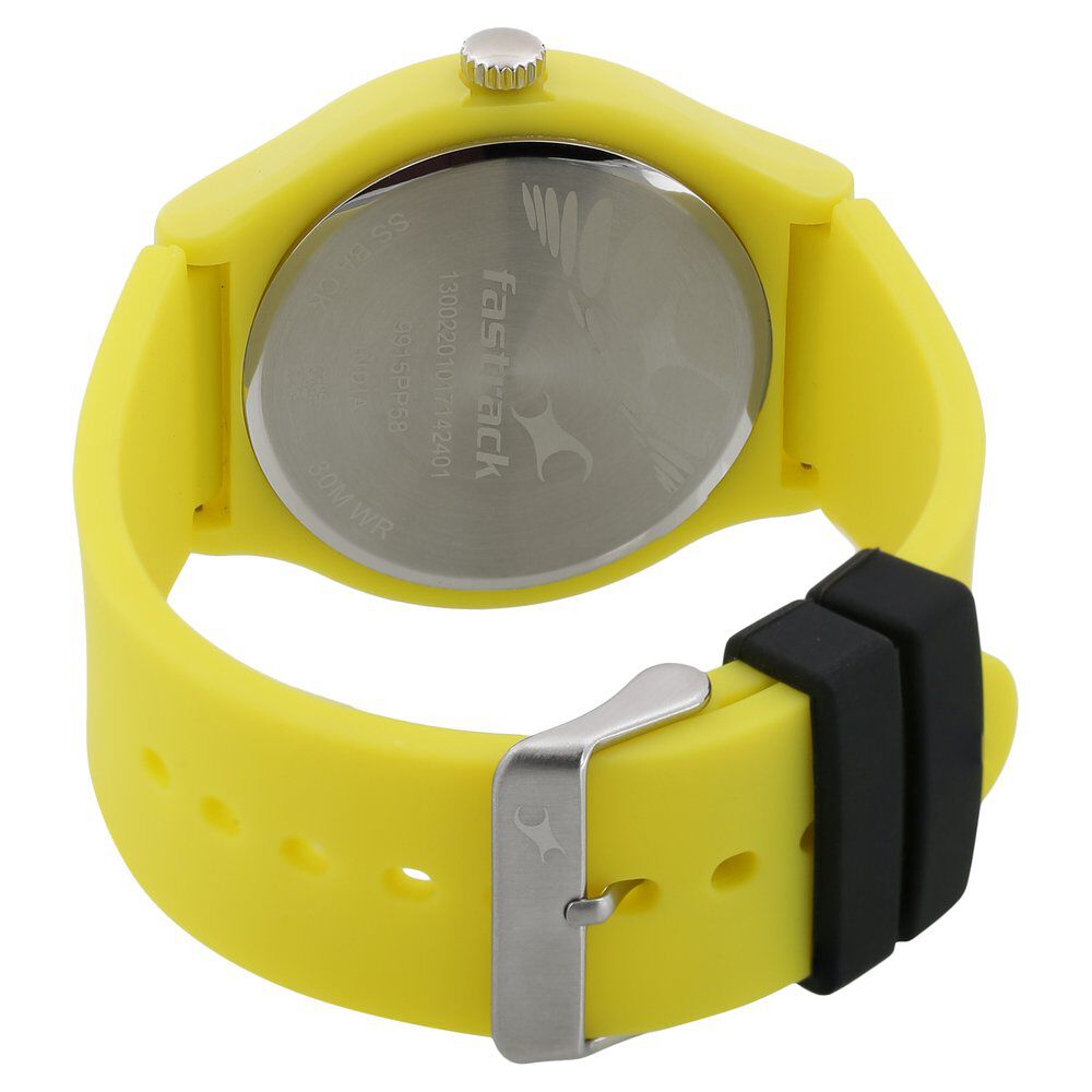 Fastrack best sale yellow watches