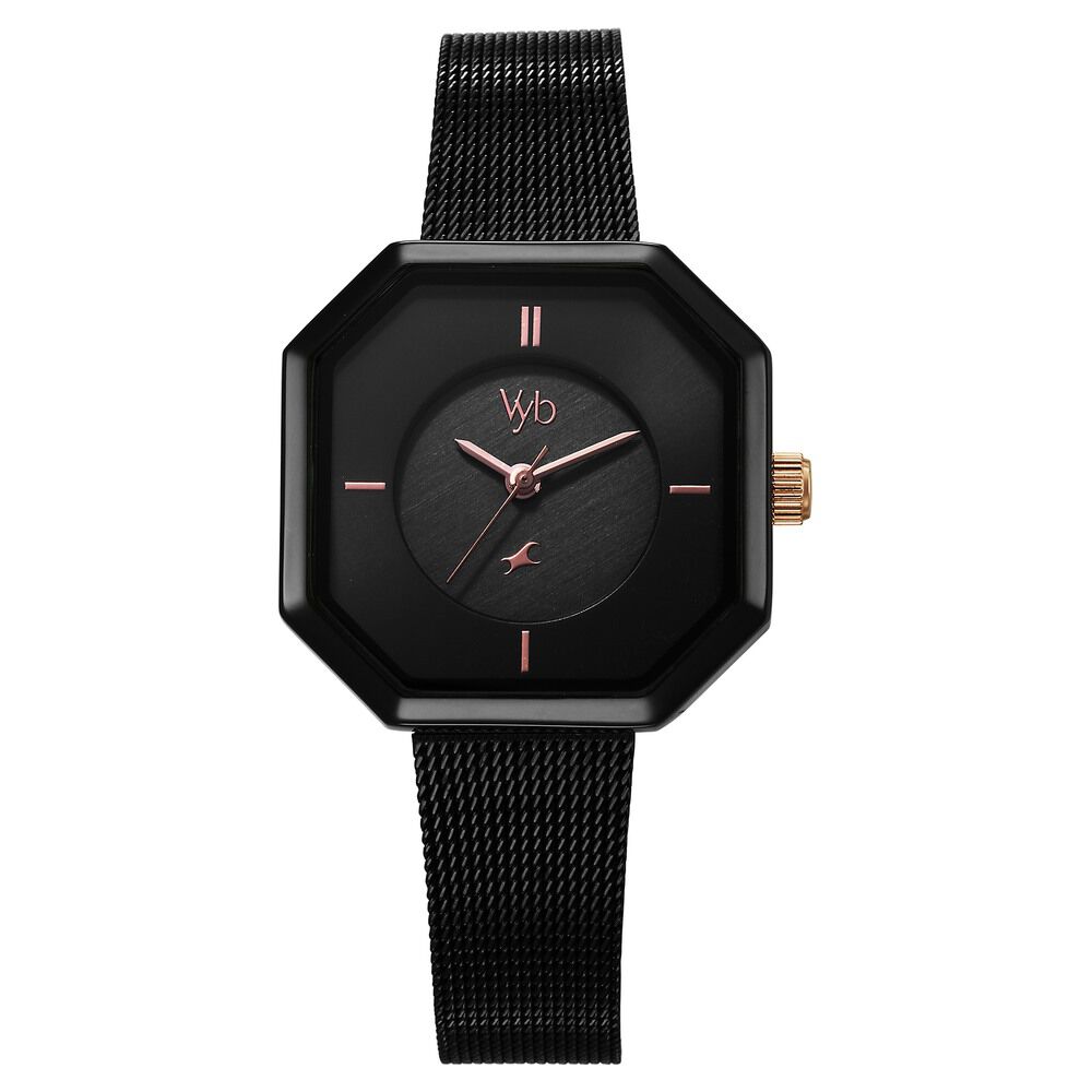 Fastrack watch black color clearance