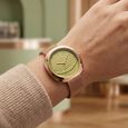 Fastrack Gelato rosegold analog mesh strap watch with Matcha green dial for Girls - image number 7