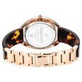 Fastrack Younique Quartz Analog Mother Of Pearl Dial Acetate And Metal Strap Watch For Girls - image number 5