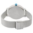 Fastrack Loopholes Quartz Analog Red Dial Stainless Steel Strap Watch for Girls - image number 3