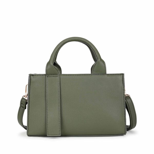 Chic olive satchel - image number 4