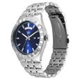 Fastrack Vyb Orion Quartz Analog Blue Dial Silver Color Metal Strap Watch For Guys - image number 3