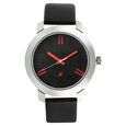Fastrack Quartz Analog Black Dial Leather Strap Watch for Guys - image number 0