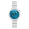 Fastrack Quartz Analog Blue Dial Metal Strap Watch for Girls - image number 0