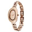 Vyb Mirage By Fastrack Quartz Analog Rose Gold Dial Rose Gold Metal Strap Watch For Girls - image number 2