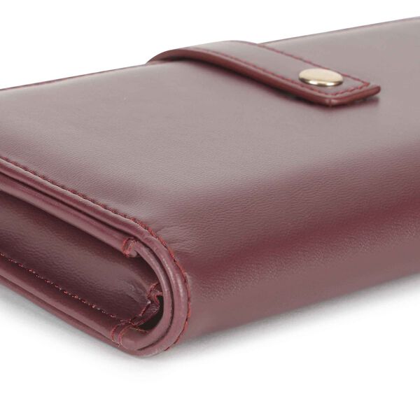 Cherry snapfold wallet - image number 7