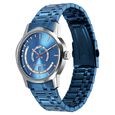 Fastrack Exuberant Quartz Analog with Day and Date Blue Dial Metal Strap Watch for Guys - image number 3