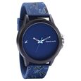 Fastrack Space Rover Quartz Analog Black Dial Silicone Strap Unisex Watch