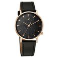 Fastrack Stunners X Quartz Analog Black Dial Leather Strap Watch For Girls - image number 1