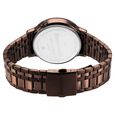 Fastrack Exuberant Quartz Multifunction Brown Dial Stainless Steel Strap Watch for Guys - image number 5
