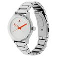 Fastrack Quartz Analog Silver Dial Stainless Steel Strap Watch for Girls - image number 1