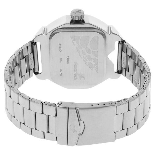 Fastrack Quartz Analog Silver Dial Stainless Steel Strap Watch for Guys - image number 3