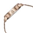 Fastrack Style Up Quartz Analog Mother Of Pearl Dial Rose Gold Stainless Steel Strap Watch For Girls - image number 3