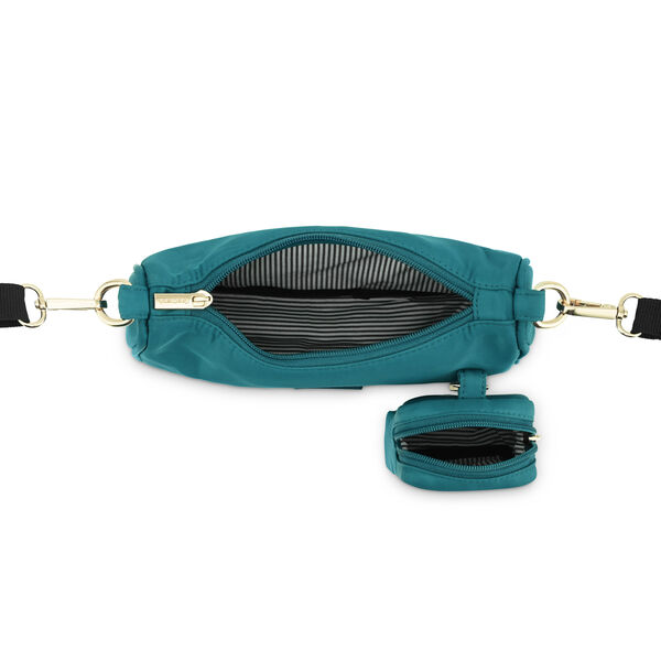 Fastrack Teal Blue Crossbody Sling Bag for Girls - image number 8