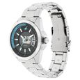 Fastrack Loopholes Quartz Analog with Date Black Dial Stainless Steel Strap Watch for Guys - image number 2