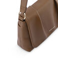 Fastrack Pleated Shoulder Bag with Chain Detailing Sling in Tan - image number 5