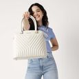 Power Lines Quilted Satchel - image number 1