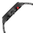 Fastrack Opulence Sun Moon Chronograph Black Dial Black Metal Strap Analog Quartz Watch For Guys - image number 4