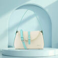 Fastrack Colour Pop Shoulder Bag in White and  Blue - image number 0