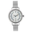 Fastrack Quartz Analog Silver Dial Metal Strap Watch for Girls - image number 0