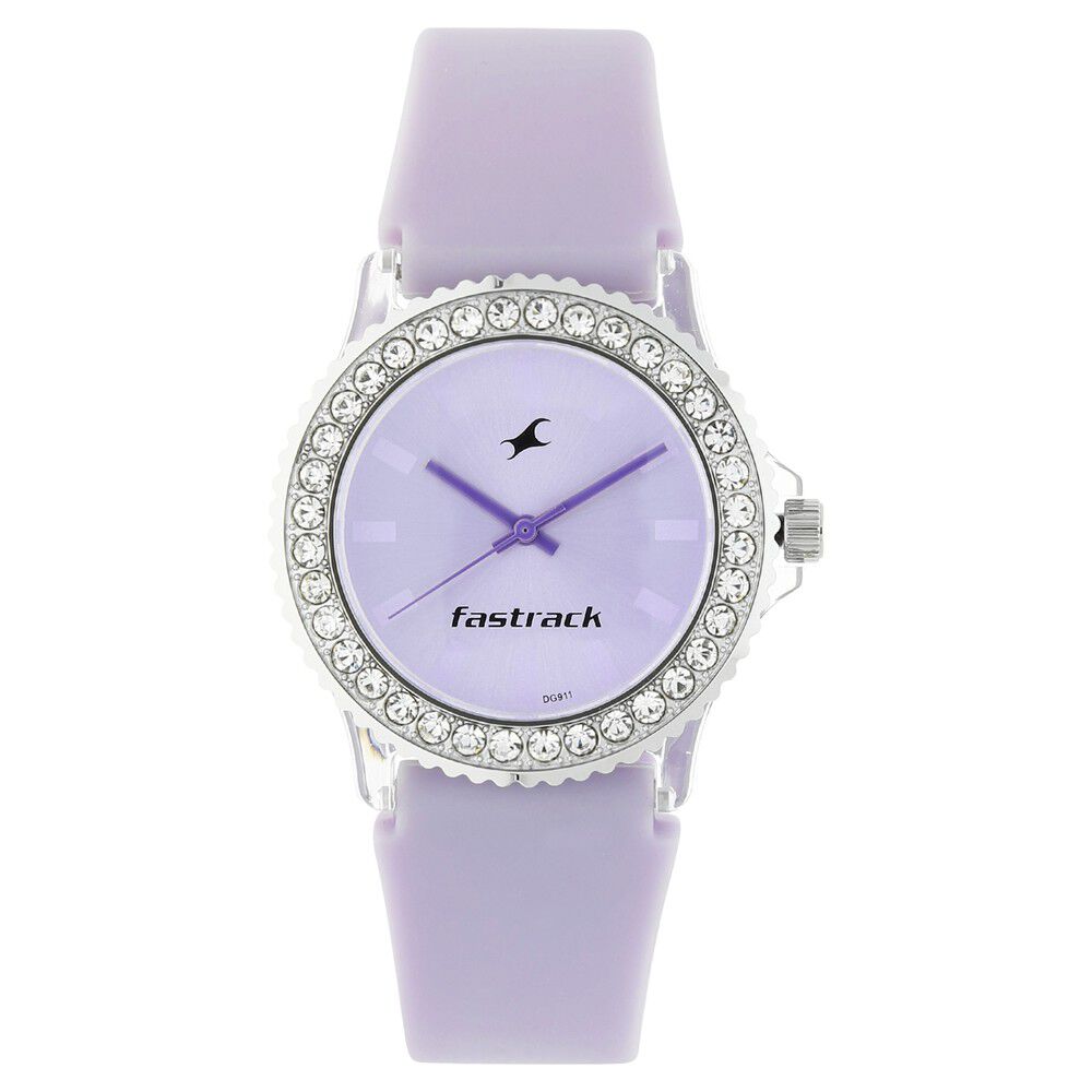 Fastrack purple watch hot sale