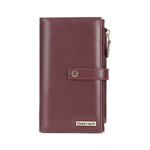 Cherry snapfold wallet - image number 1