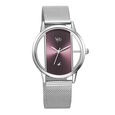 Fastrack Vyb Runway Quartz Analog Purple Dial Stainless Steel Strap Watch for Girls - image number 1