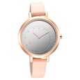 Fastrack Style Up Silver Dial Leather Strap Watch for Girls - image number 1