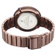 Fastrack Groove Quartz Analog with Date Beige Dial Girls Stainless Steel Watch - image number 4