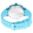 Pop Colours Blue Dial Silicone Strap Watch for Girls - image number 5