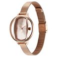 Fastrack Vyb Charmer Quartz Analog Rose Gold Dial Stainless Steel Strap Watch for Girls - image number 3