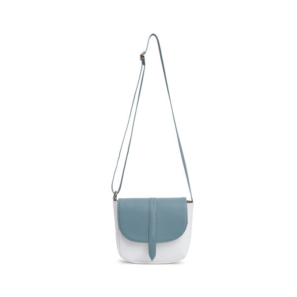 Fastrack Classic Sling Bag for Women | Stylish Crossbody Bag for Girls, Ladies, Women | Spacious, Two-Toned Bag Made of High Quality Faux Leather (White) - image number 0