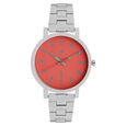 Fastrack Quartz Analog White Dial Leather Strap Watch for Girls