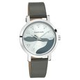 Fastrack Bare Basics Quartz Analog Silver Dial Leather Strap Watch for Girls - image number 1