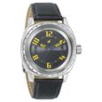 Fastrack Quartz Analog Black Dial Leather Strap Watch for Guys - image number 0