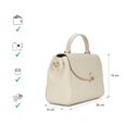 Twine charm satchel - white - image number 2