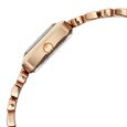Vyb Iconiqu? By Fastrack Quartz Analog Lilac Mother of Pearl Dial Rose Gold Metal Strap Watch For Girls - image number 5