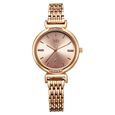 Fastrack Vyb Charmer Quartz Analog Rose Gold Dial Rose Gold Color Metal Strap Watch For Girls - image number 1