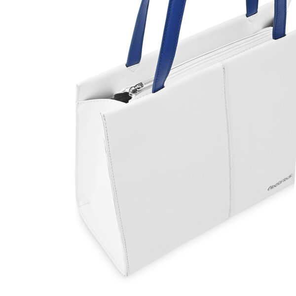 Fastrack White Shoulder Bag with Contrast Straps - image number 4