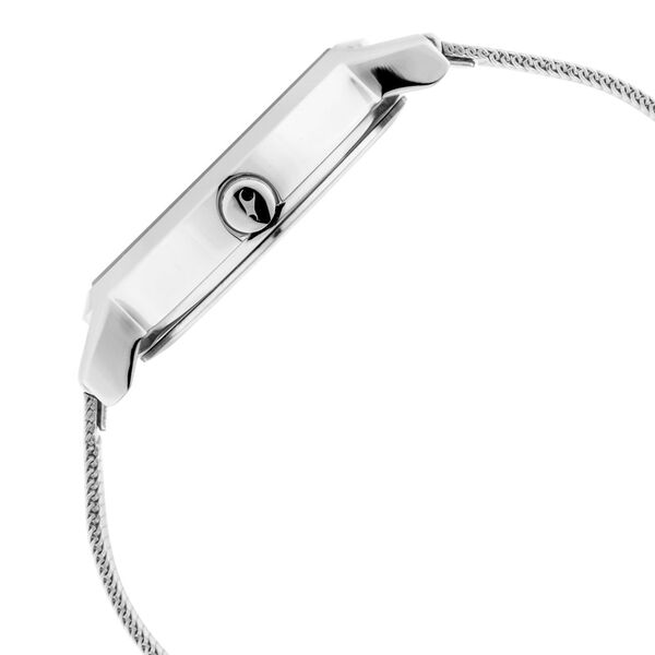 Fastrack Animal Print Quartz Analog with Date Bicolour Dial Stainless Steel Strap Watch for Girls - image number 4