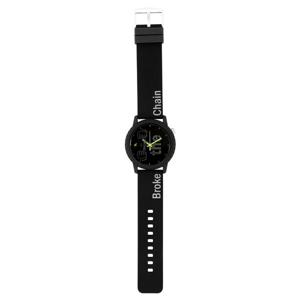 Fastrack Lockdown Quartz Analog Black Dial Silicone Strap Unisex Watch - image number 5