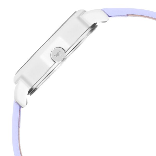 Fastrack Uptown Retreat Quartz Analog Grey Dial Leather Strap Watch for Girls - image number 4