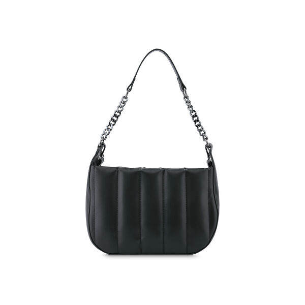Fastrack Quilt Crush Shoulder Bag in Black - image number 4