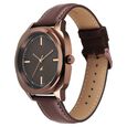 Fastrack Stunners X Quartz Analog Brown Dial Leather Strap Watch For Guys - image number 2