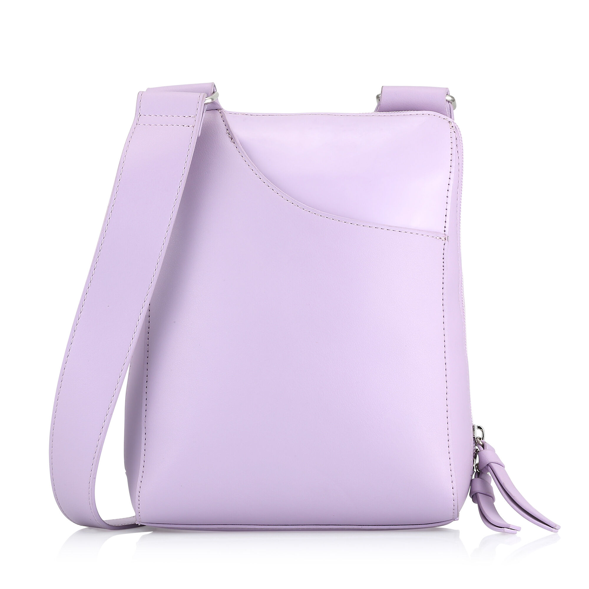 Purple sling bag sale