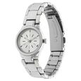 Fastrack Quartz Analog Silver Dial Metal Strap Watch for Girls - image number 1