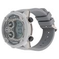 Fastrack Trendies Digital Grey Dial Silicone Strap Watch for Guys - image number 1